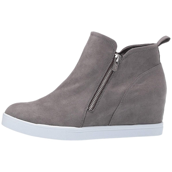 anne klein wedge sneakers